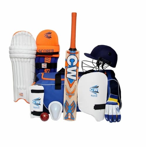 Left Hand Cricket Set Scorer- Best Set For Children Of All Age- 9 Pcs +