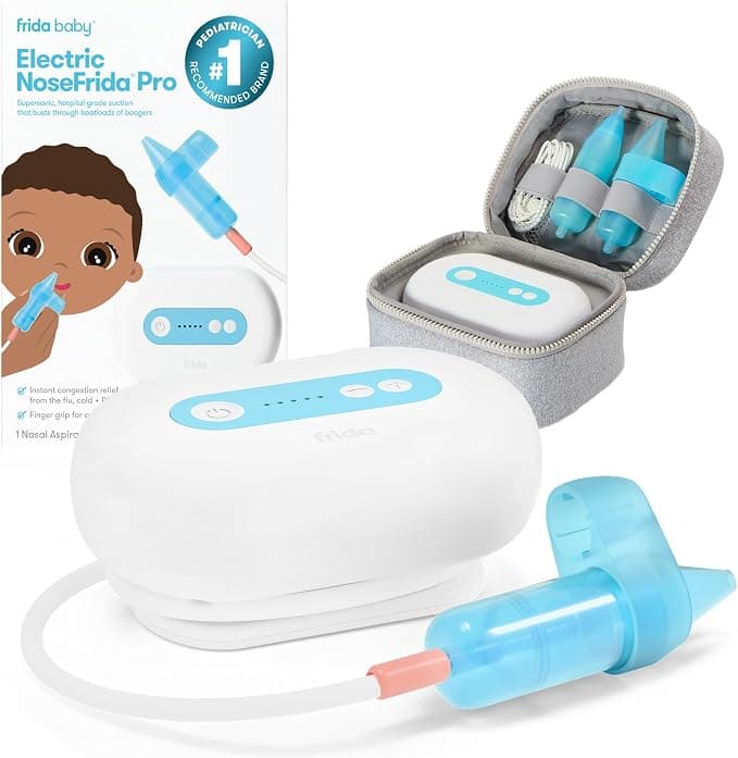 Frida Baby Electric NoseFrida Pro Nasal Aspirator, Hospital Grade Suction