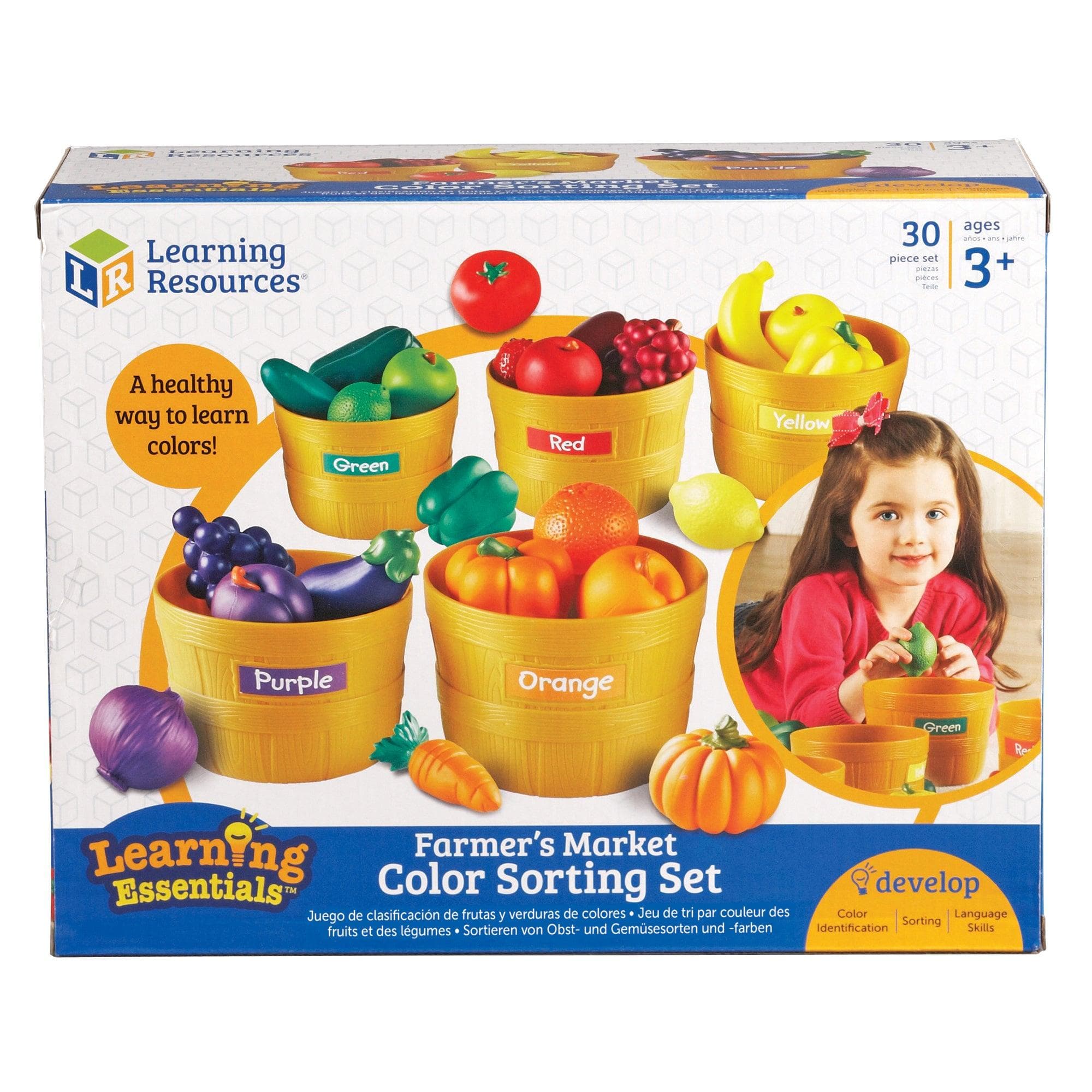 Learning Resources Farmer's Market Color Sorting Set